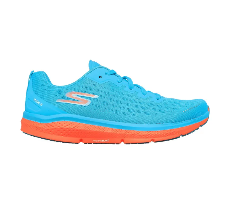 Skechers GO RUN Ride 9 – Blauw / Koraal (246005-BLCL)
