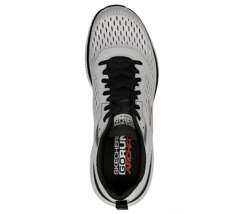 Skechers GO RUN Pure 3 – Wit / Zwart (246034-WBK)