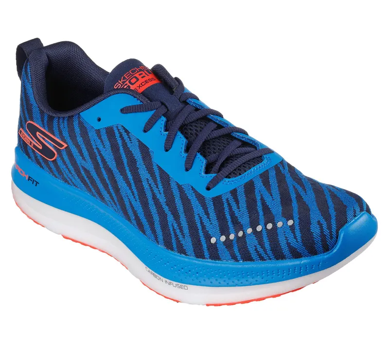 Skechers GO RUN Razor Excess 2 – Blauw / Marine (246035-BLNV)