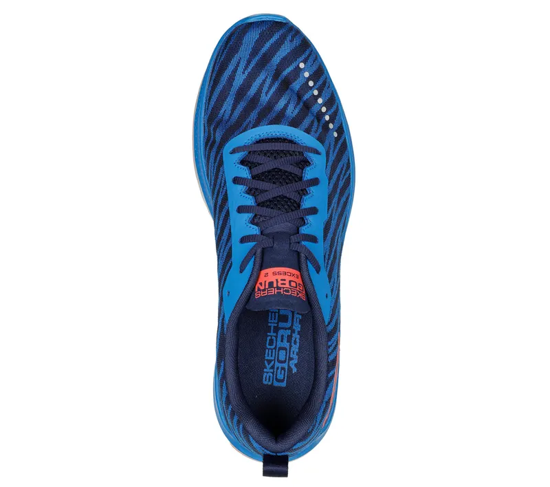 Skechers GO RUN Razor Excess 2 – Blauw / Marine (246035-BLNV)
