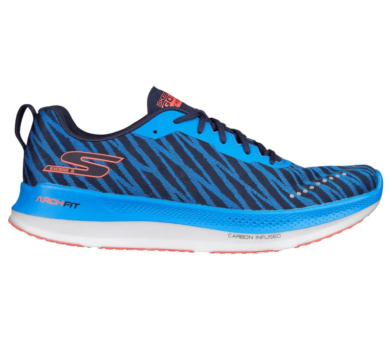 Skechers GO RUN Razor Excess 2 – Blauw / Marine (246035-BLNV)