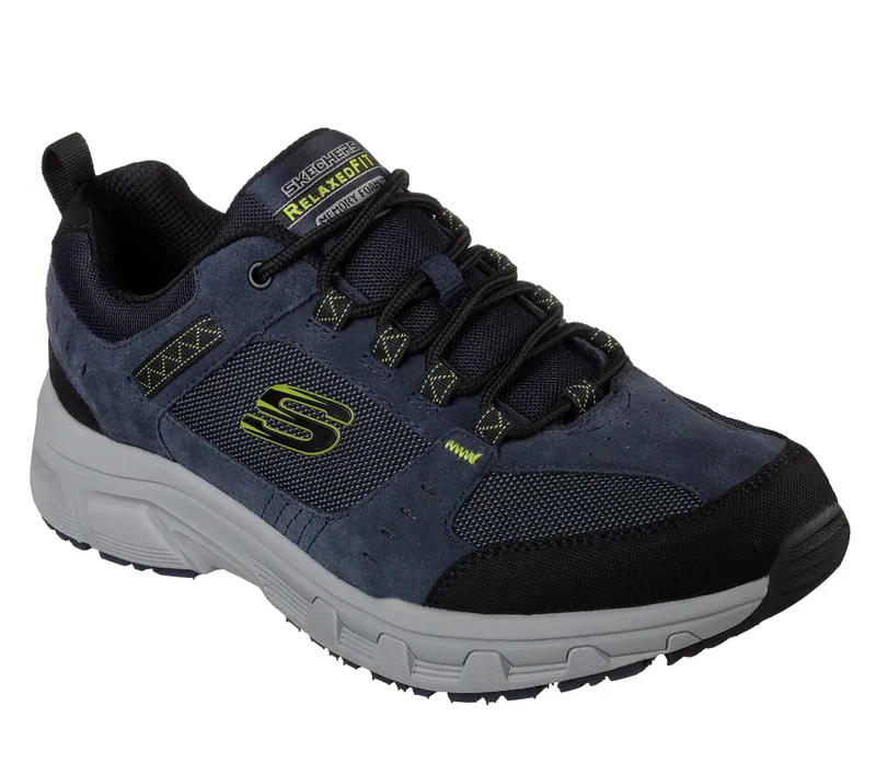 Skechers Relaxed Fit: Oak Canyon – Marine / Limoen (51893-NVLM)