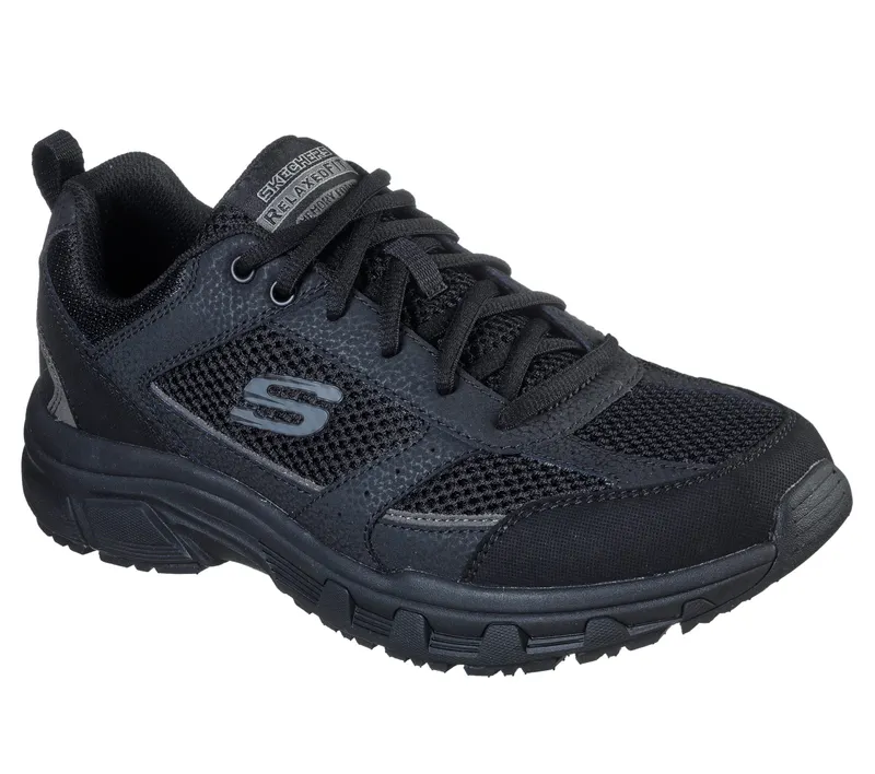 Skechers Relaxed Fit: Oak Canyon – Verketta – Zwart (51898-BBK)