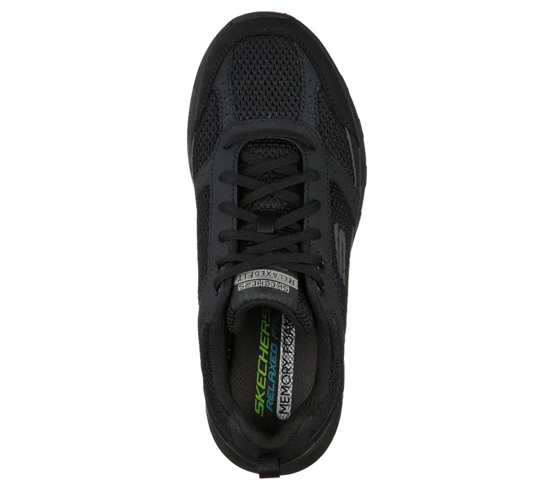 Skechers Relaxed Fit: Oak Canyon – Verketta – Zwart (51898-BBK)