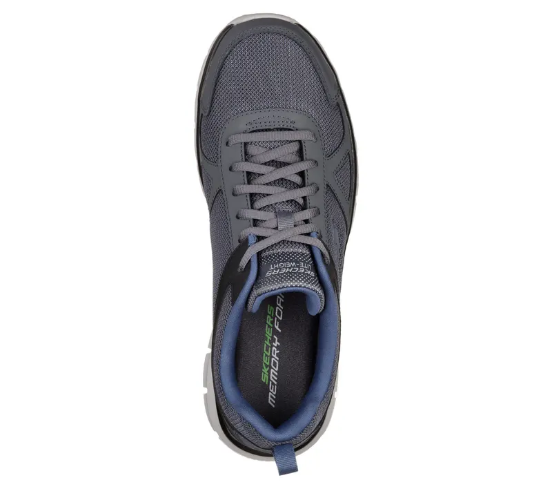 Skechers Track – Grijs / Marine (52631-GYNV)