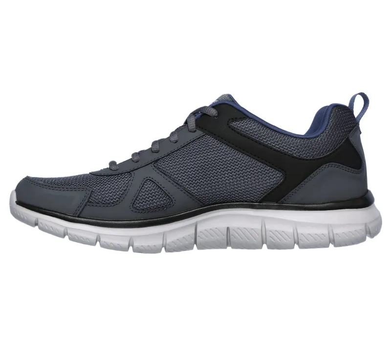 Skechers Track – Grijs / Marine (52631-GYNV)