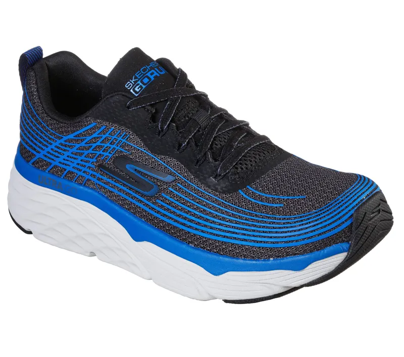 Skechers Skechers Max Cushioning Elite – Brilliant – Zwart / Blauw (54430-BKBL)