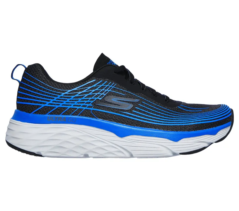 Skechers Skechers Max Cushioning Elite – Brilliant – Zwart / Blauw (54430-BKBL)