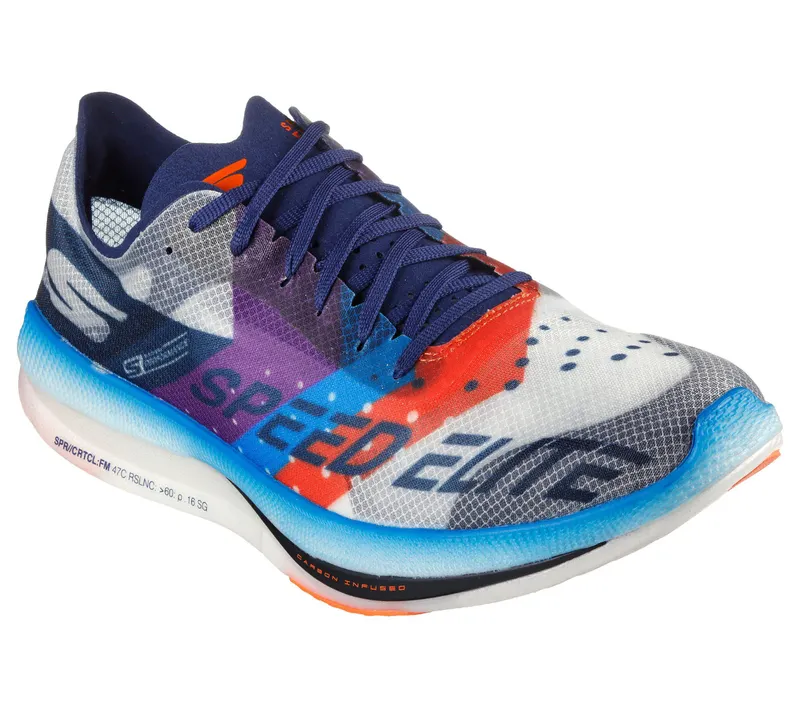 Skechers GO RUN Speed Elite Hyper – Wit / Multi (55221-WMLT)