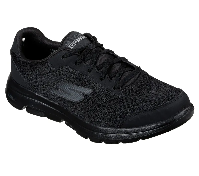 Skechers GO WALK 5 – Qualify – Zwart (55509-BBK)