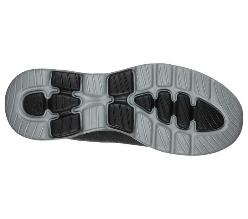 Skechers GO WALK 5 – Qualify – Houtskool / Zwart (55509-CCBK)