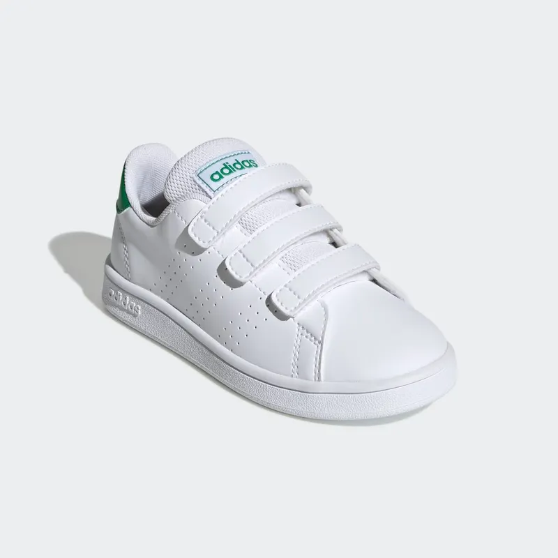adidas Advantage Cloud White / Green / Grey Two (EF0223)