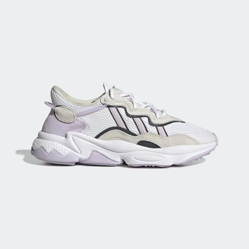 adidas OZWEEGO Cloud White / Purple Tint / Pink Tint (FY3129)