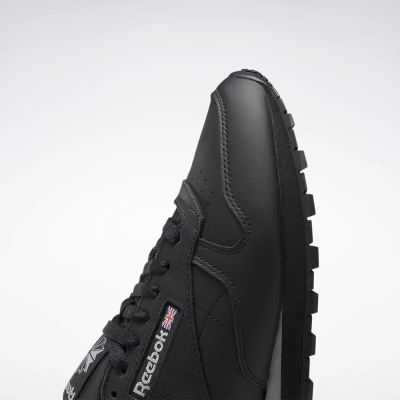 Reebok Classic Leather Schoenen Core Black / Pure Grey 4 / Core Black