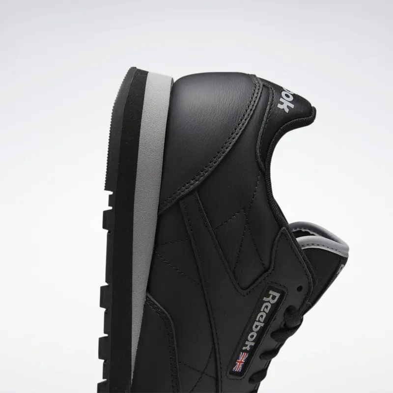 Reebok Classic Leather Schoenen Core Black / Pure Grey 4 / Core Black