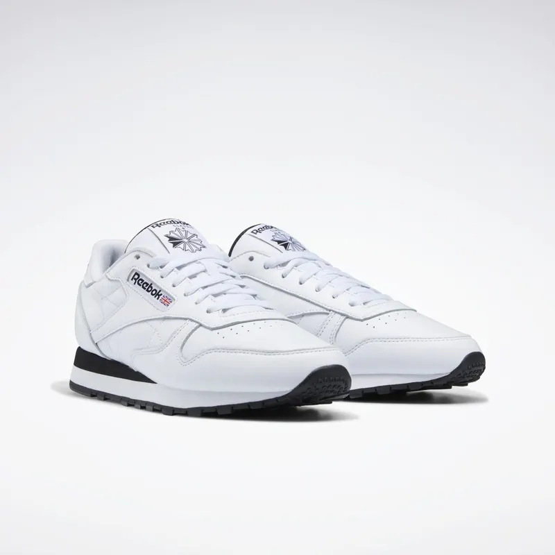 Reebok Classic Leather Schoenen Cloud White / Core Black / Cloud White
