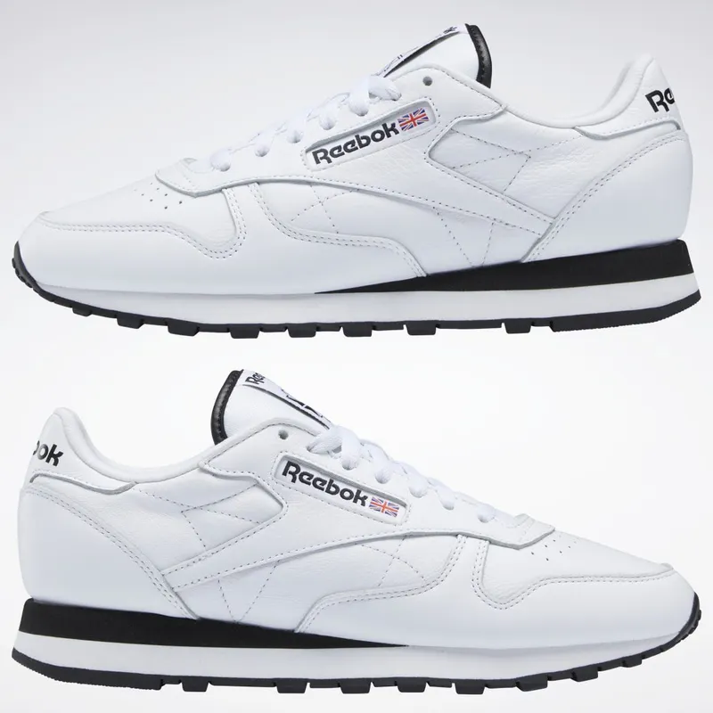 Reebok Classic Leather Schoenen Cloud White / Core Black / Cloud White