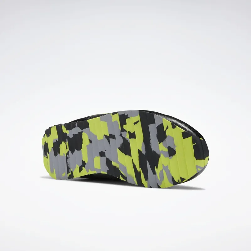 Reebok Royal Classic Jogger 3 Schoenen Core Black / Pure Grey 5 / Acid Yellow