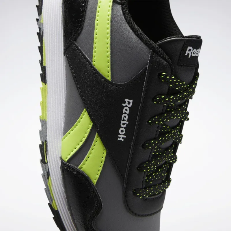 Reebok Royal Classic Jogger 3 Schoenen Core Black / Pure Grey 5 / Acid Yellow