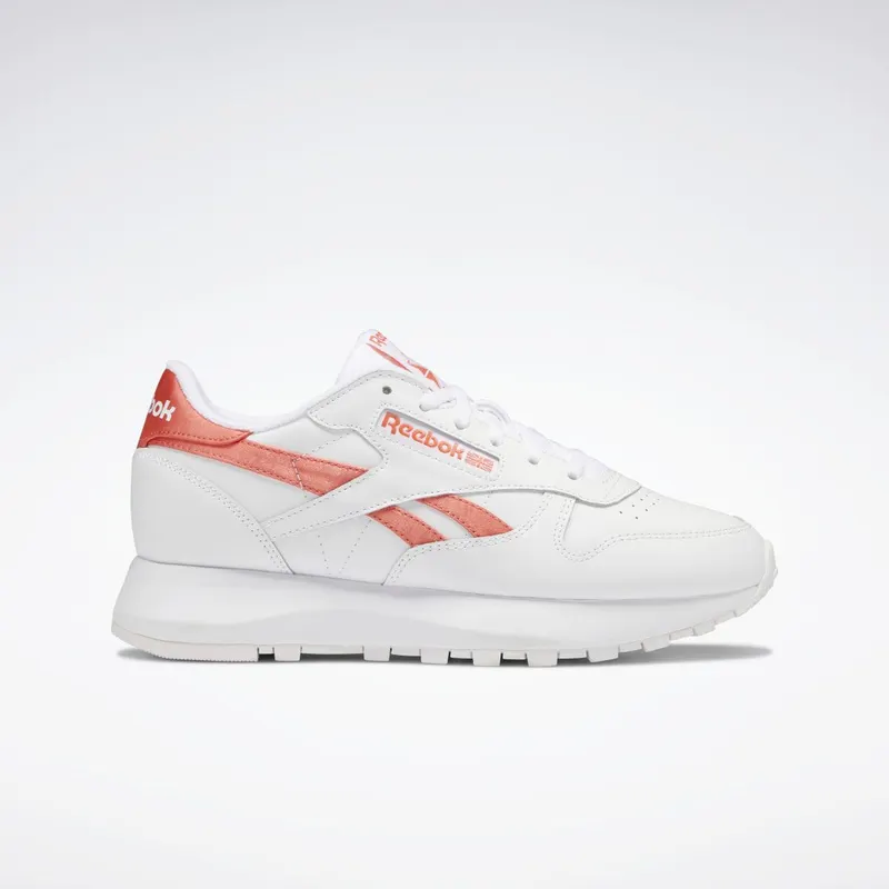 Reebok Classic Leather SP Schoenen Cloud White / Cloud White / Semi Orange Flare