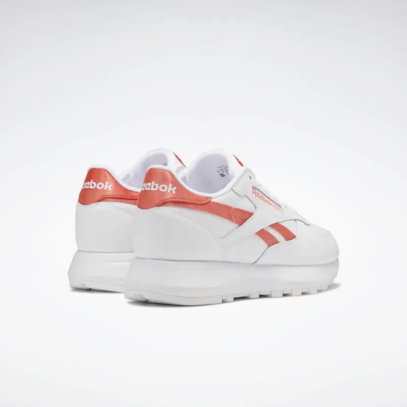 Reebok Classic Leather SP Schoenen Cloud White / Cloud White / Semi Orange Flare