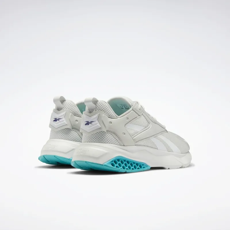 Reebok Hexalite Legacy Schoenen Pure Grey 1 / Classic Teal / Bold Purple
