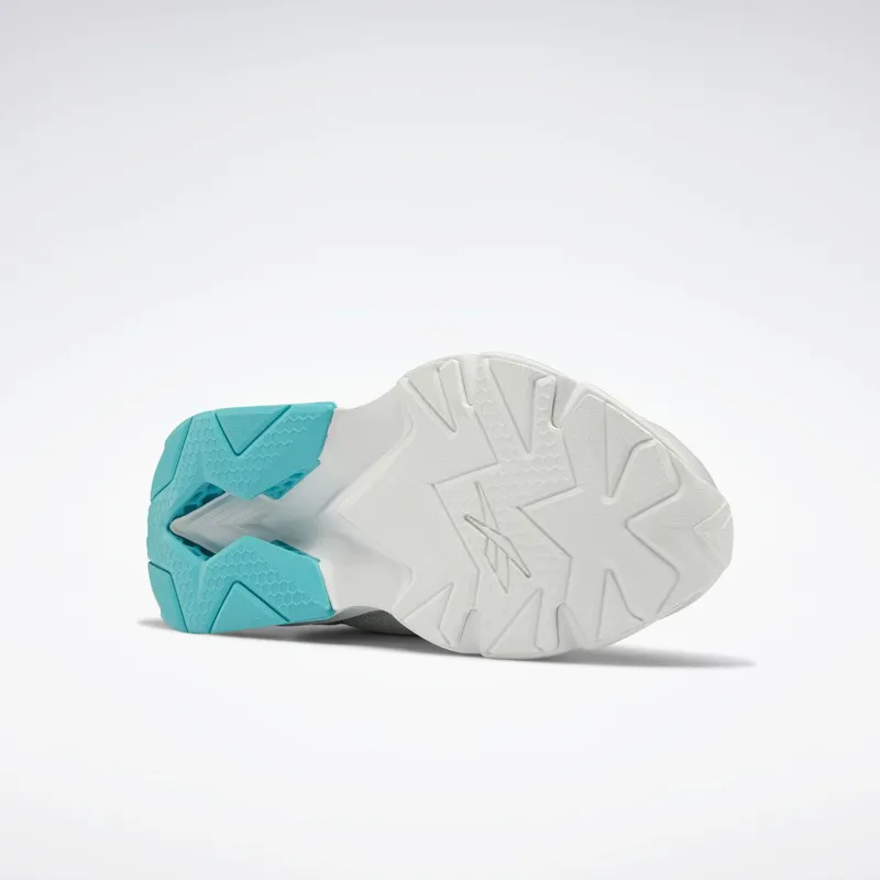 Reebok Hexalite Legacy Schoenen Pure Grey 1 / Classic Teal / Bold Purple