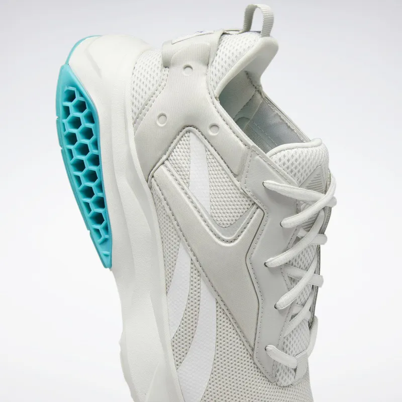 Reebok Hexalite Legacy Schoenen Pure Grey 1 / Classic Teal / Bold Purple