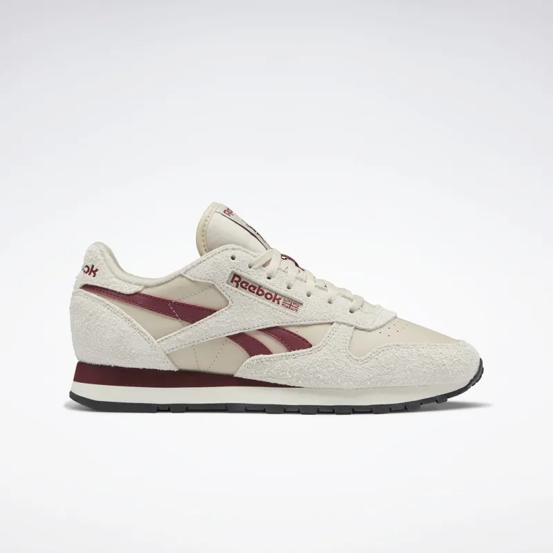 Reebok Classic Leather Schoenen Modern Beige / Alabaster / Classic Burgundy