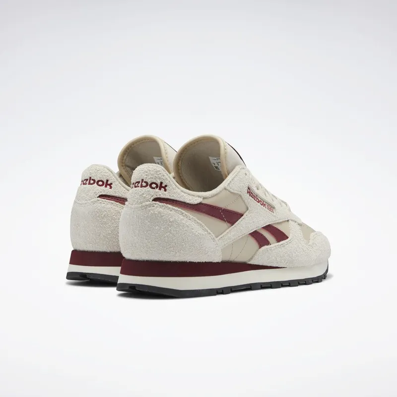 Reebok Classic Leather Schoenen Modern Beige / Alabaster / Classic Burgundy