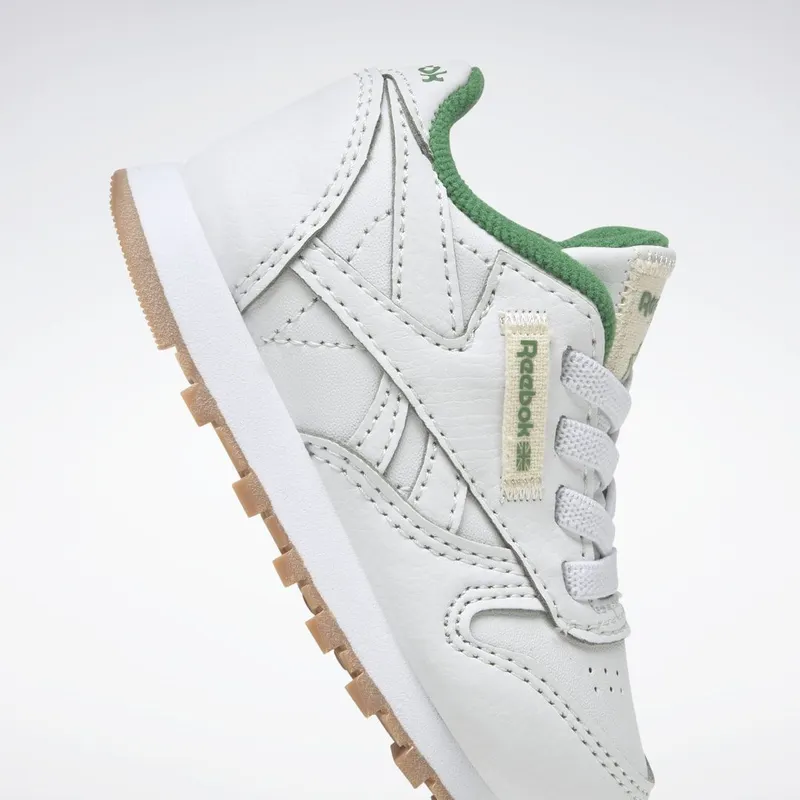 Reebok Classic Leather Schoenen Cloud White / Cloud White / Glen Green