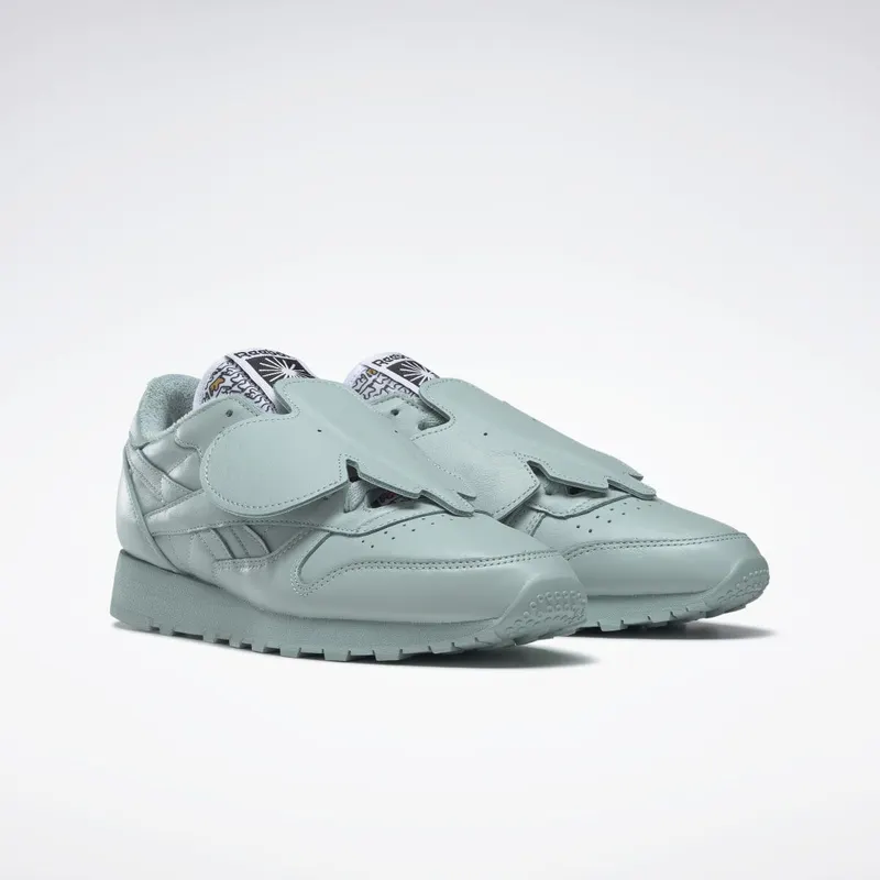 Reebok Eames Classic Leather Schoenen Seaside Grey / Seaside Grey / Core Black