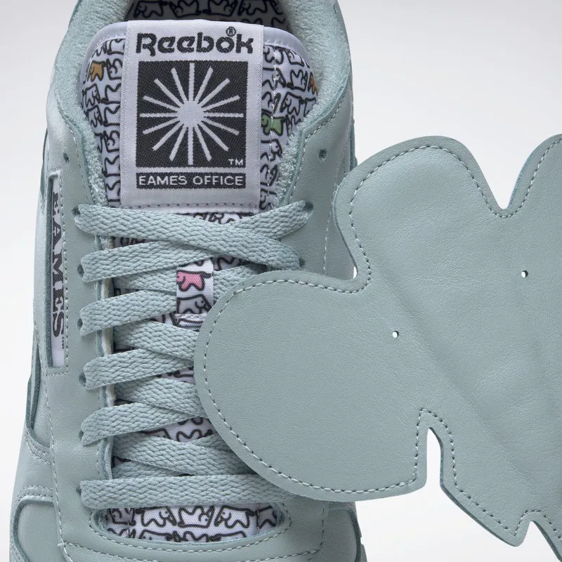 Reebok Eames Classic Leather Schoenen Seaside Grey / Seaside Grey / Core Black
