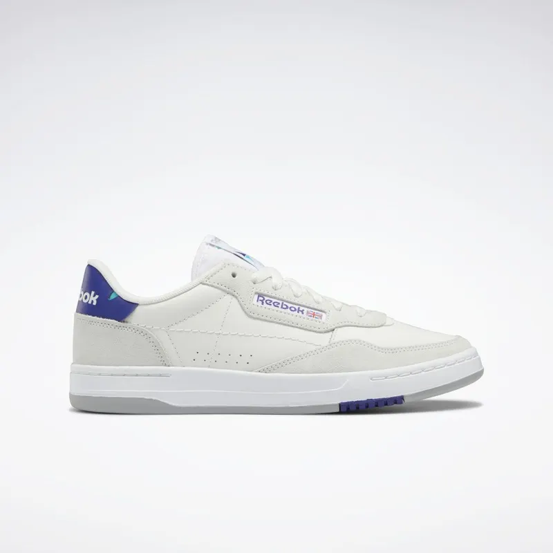 Reebok Court Peak Schoenen Pure Grey 3 / Bold Purple / Classic Teal