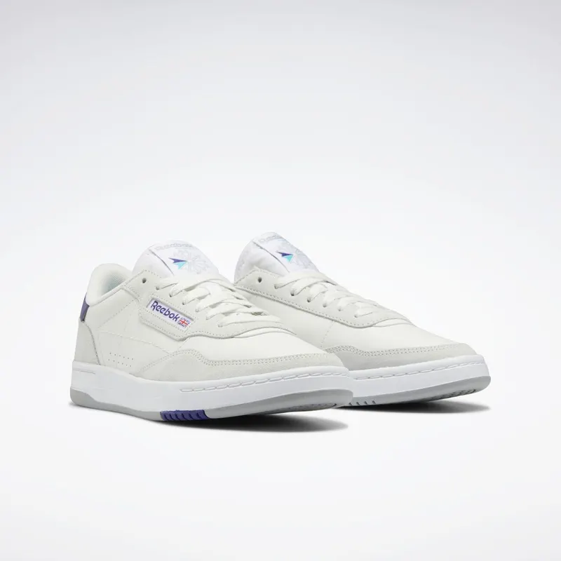 Reebok Court Peak Schoenen Pure Grey 3 / Bold Purple / Classic Teal