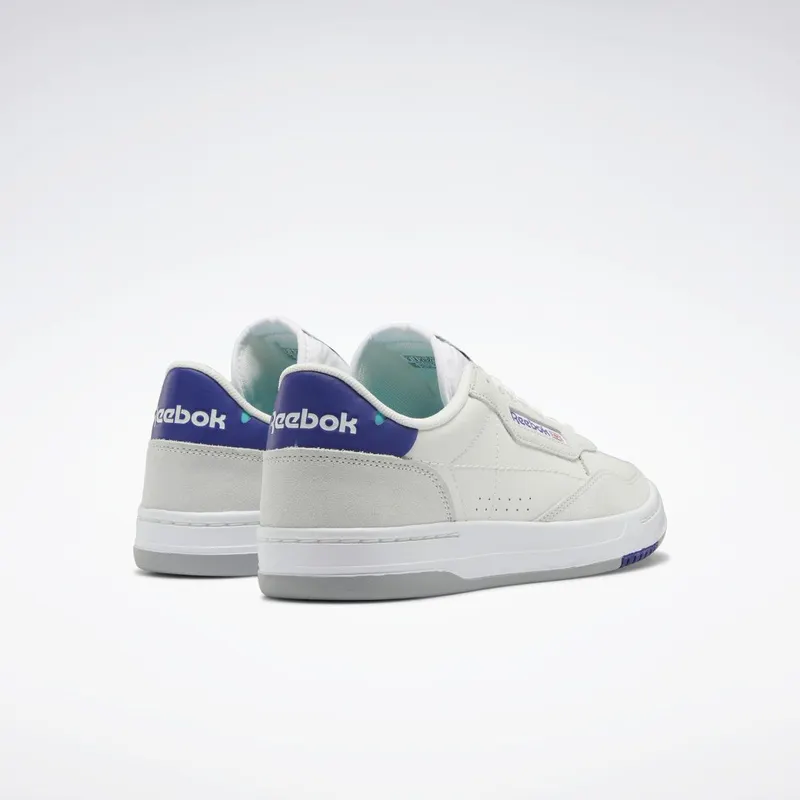 Reebok Court Peak Schoenen Pure Grey 3 / Bold Purple / Classic Teal