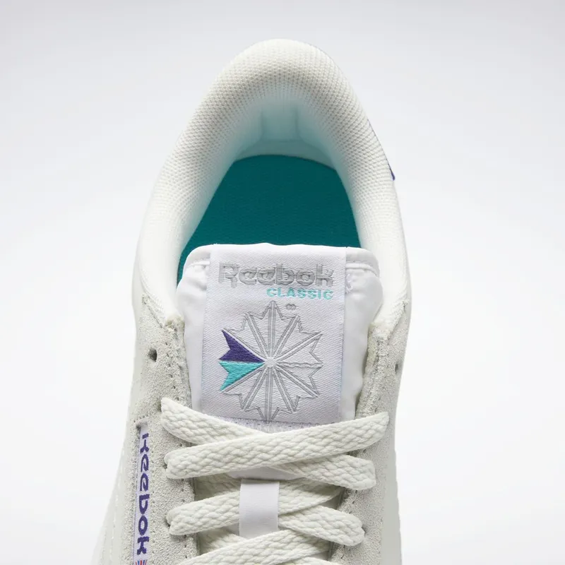 Reebok Court Peak Schoenen Pure Grey 3 / Bold Purple / Classic Teal