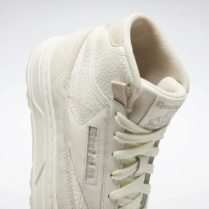 Reebok Club C Geo Mid Schoenen Chalk / Alabaster / Modern Beige
