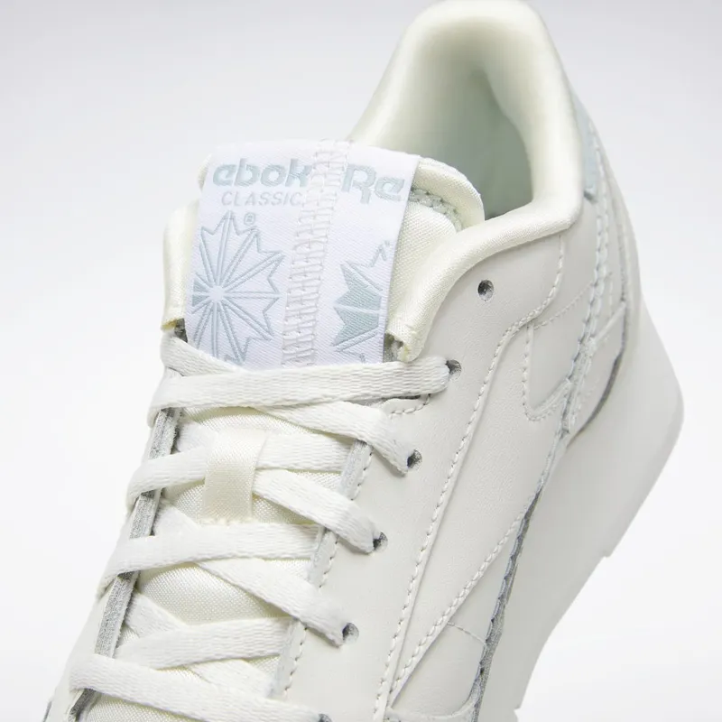 Reebok Classic Leather Make It Yours Schoenen Chalk / Chalk / Seaside Grey