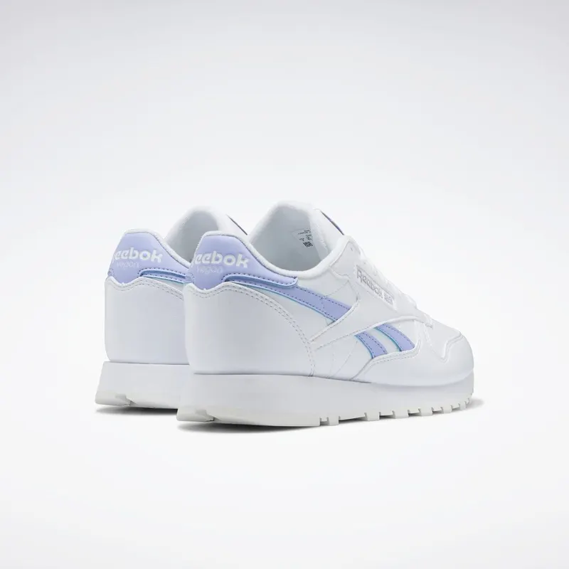 Reebok Classic Leather Schoenen Cloud White / Cloud White / Lilac Glow