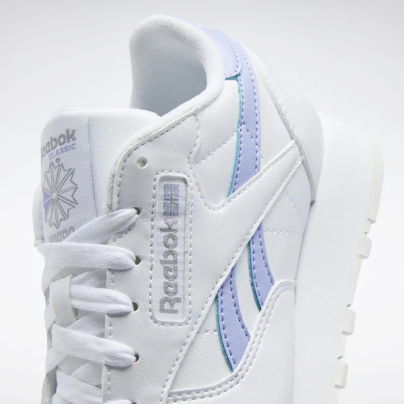 Reebok Classic Leather Schoenen Cloud White / Cloud White / Lilac Glow