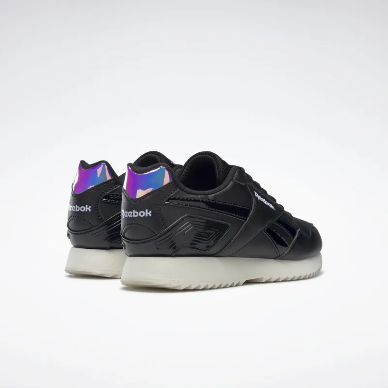 Reebok Royal Glide Ripple Clip Schoenen Core Black / Classic White / Lucid Lilac