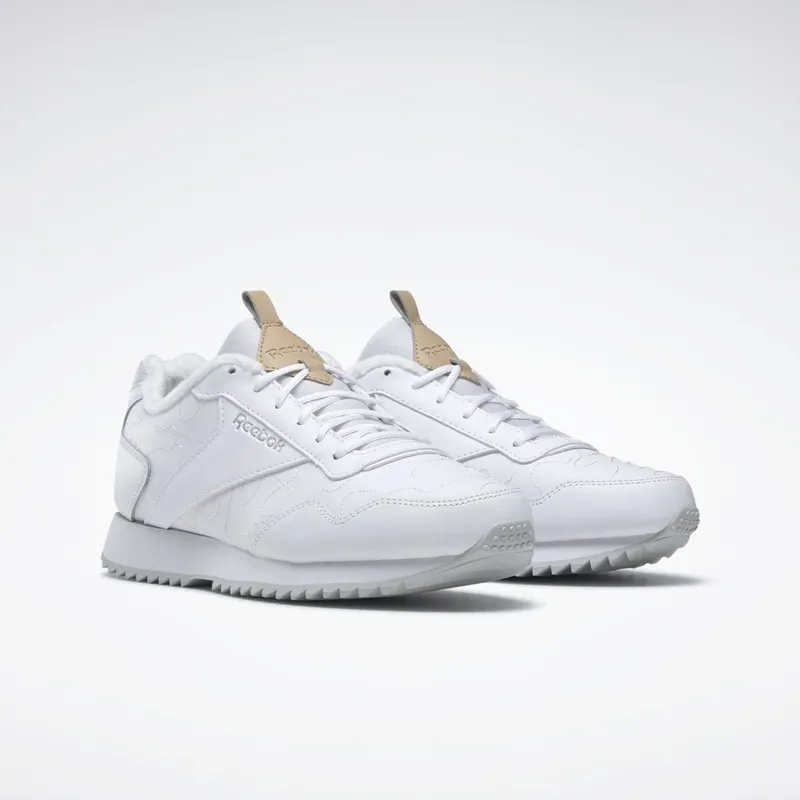 Reebok Royal Glide Ripple Schoenen Cloud White / Classic White / Sahara