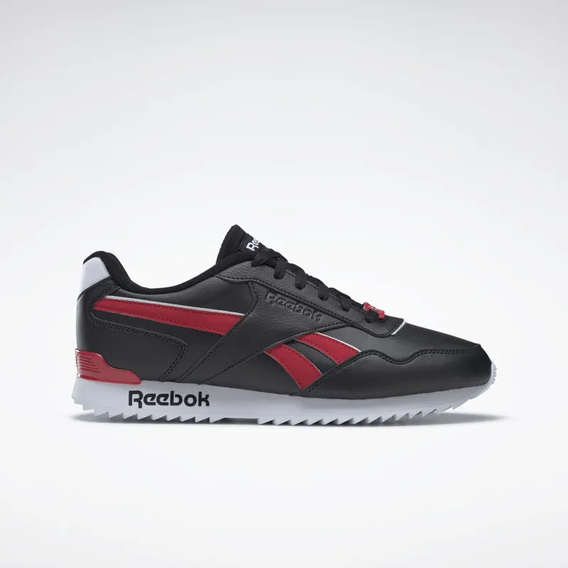 Reebok Royal Glide Ripple Clip Core Black / Vector Red / Cloud White