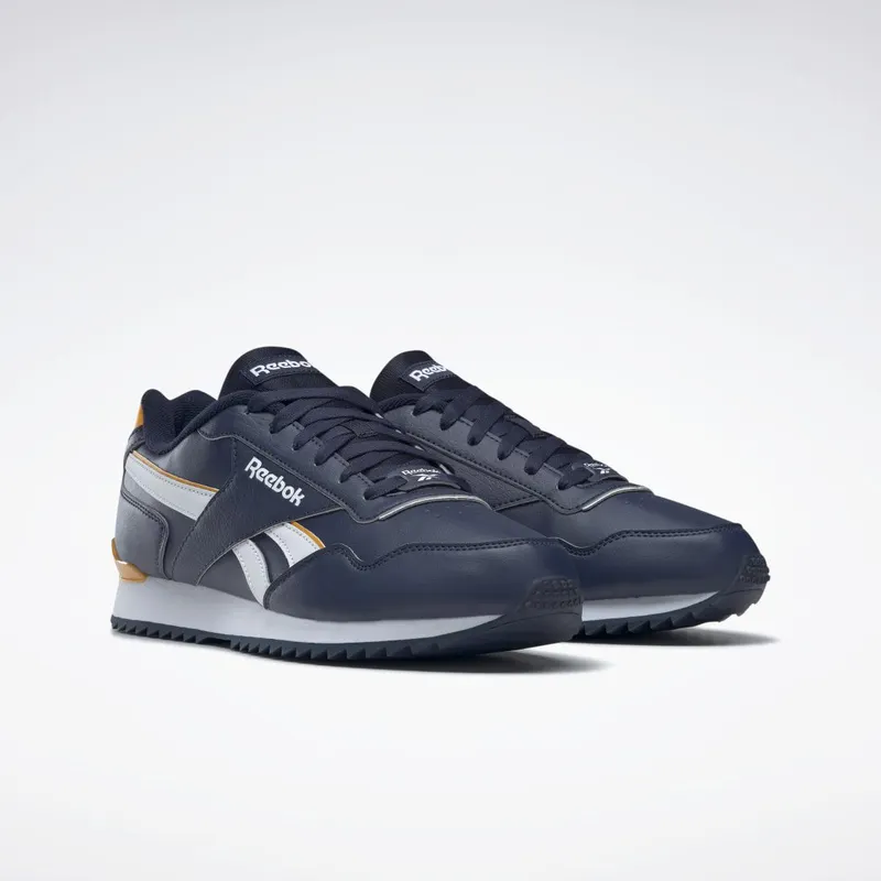 Reebok Royal Glide Ripple Clip Vector Navy / Cloud White / Collegiate Gold