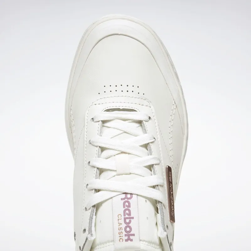 Reebok Club C Double Geo Schoenen Chalk / Infused Lilac / Rose Gold