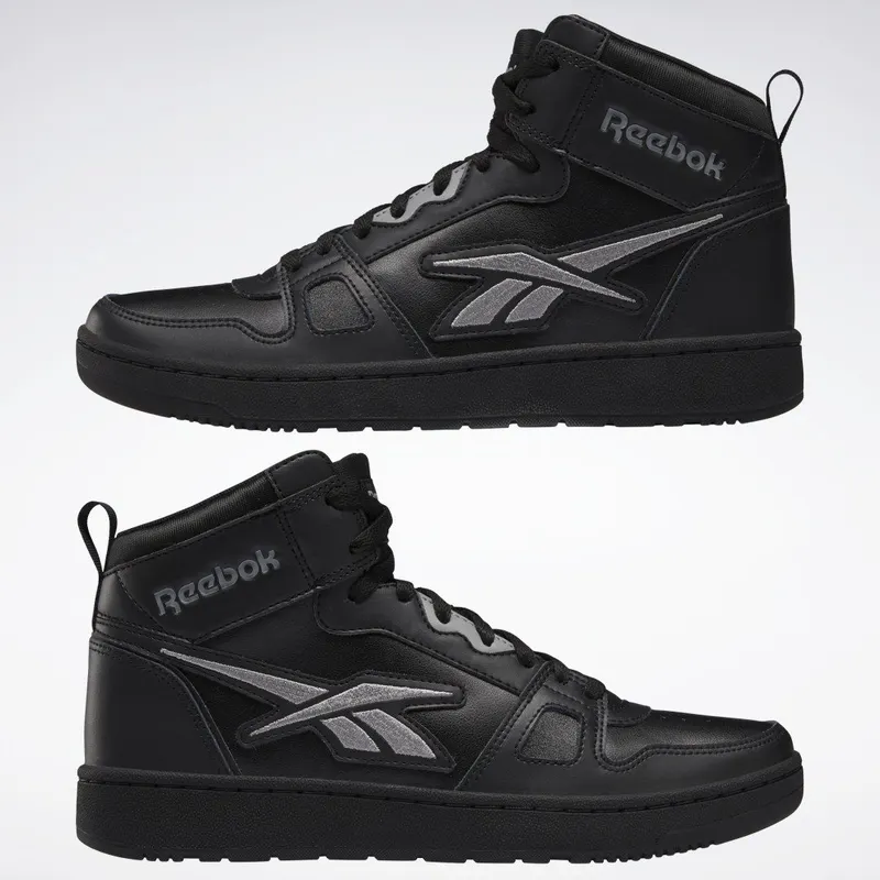 Reebok Resonator Mid Schoenen Core Black / Core Black / Pure Grey 5