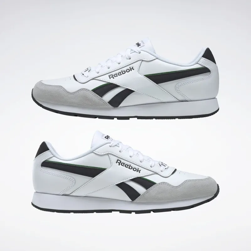 Reebok Royal Glide Cloud White / Core Black / Glen Green