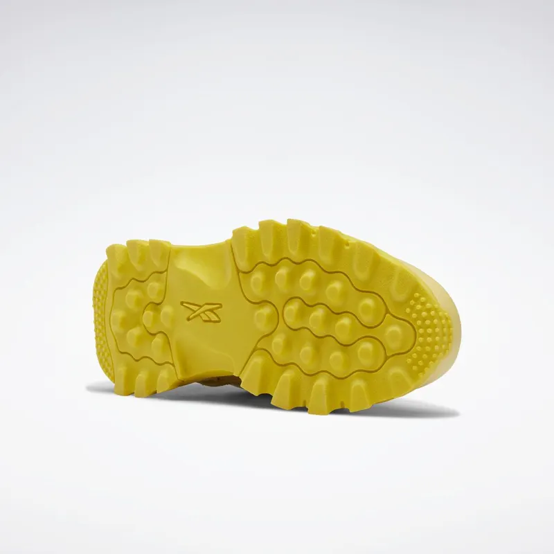 Reebok Cardi B Classic Leather V2 Schoenen Weathered Yellow / Weathered Yellow / Utility Yellow