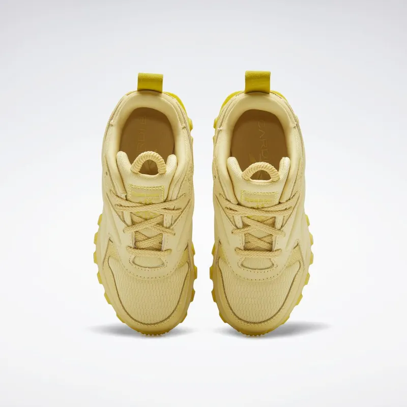 Reebok Cardi B Classic Leather V2 Schoenen Weathered Yellow / Weathered Yellow / Utility Yellow